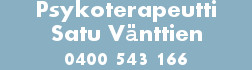 Psykoterapeutti Satu Vänttinen logo